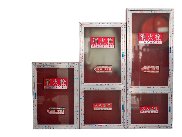 铝合金玻璃门消防箱