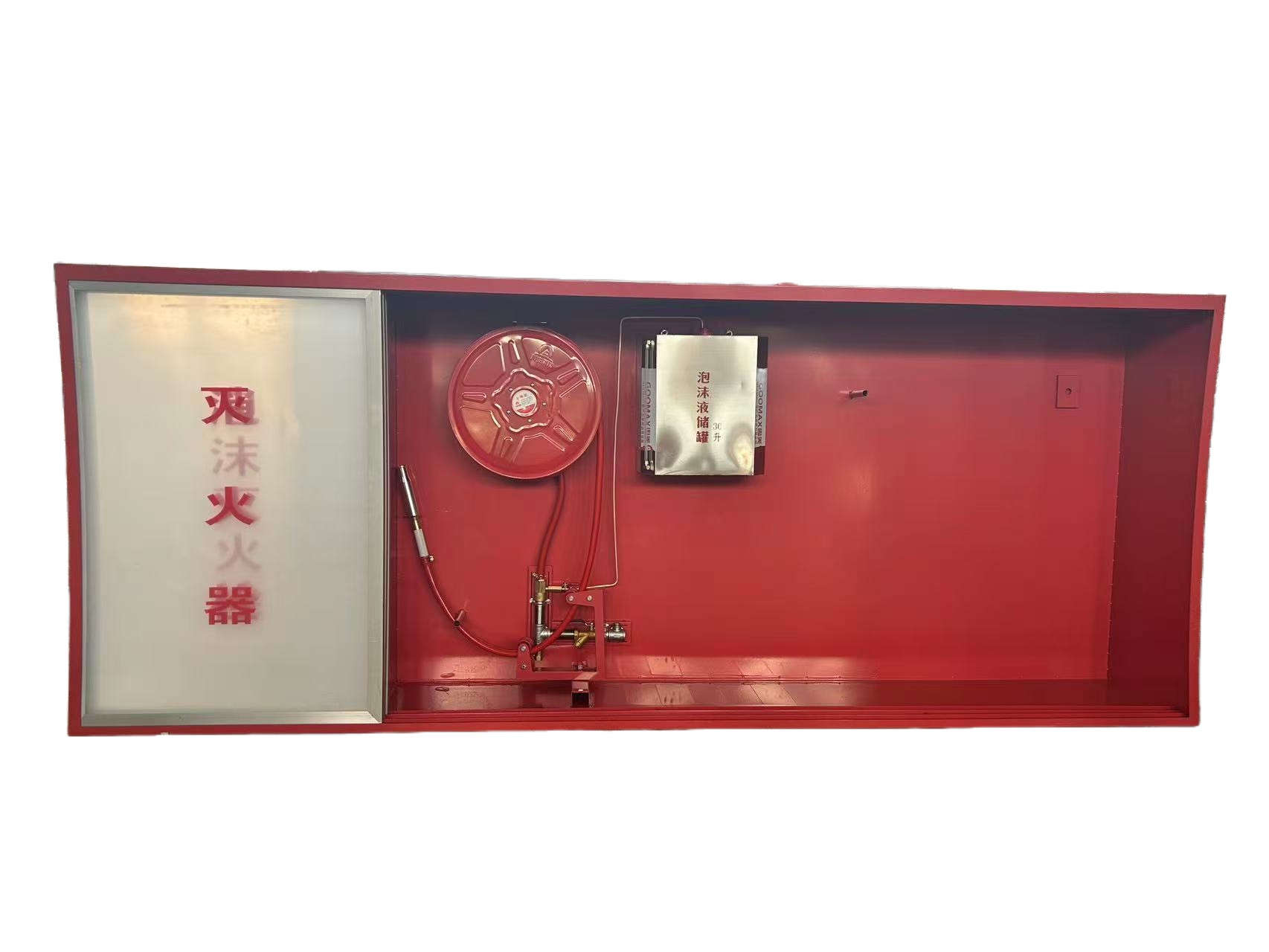 移门式3门泡沫消火栓